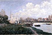 Alfred Sisley, Drying Nets